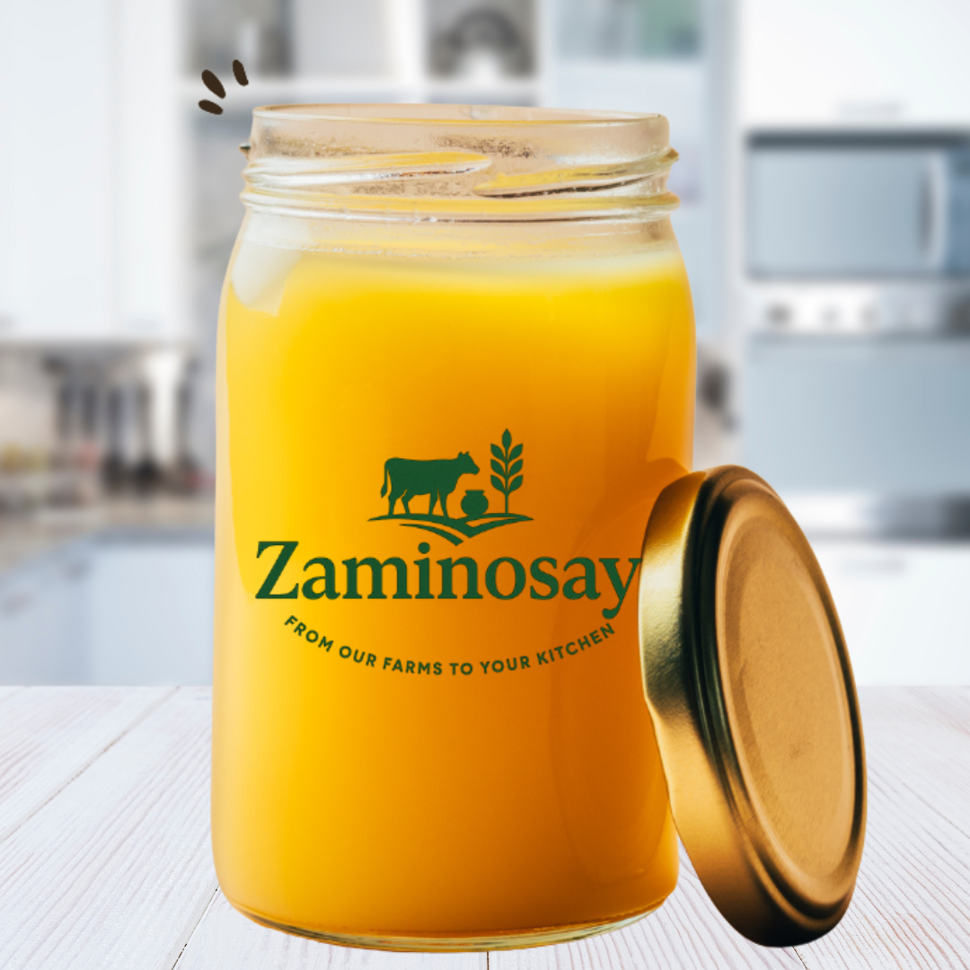 Zaminosay Pure Desi Ghee – Farm Fresh & 100% Natural